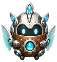 AetherMite: Bronze mechanical creature