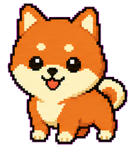 July: Orange Shiba Inu