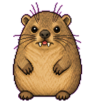 Awawa Hyrax: Brown hyrax with tiny fangs