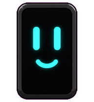 Cabin: Glossy black screen companion