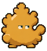 Hausdorff: Golden branching crumb creature