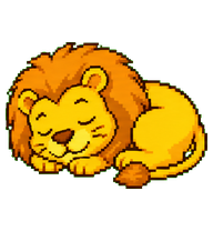 Kaka: Sleeping golden lion