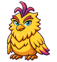 Kanaria: Colorful crested bird