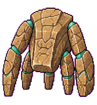 Rocky: Brown stone golem