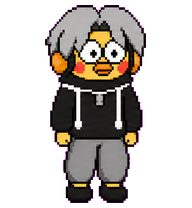 Rook: Duck-headed hoodie companion