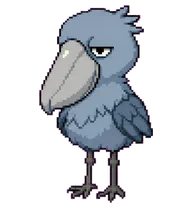 Shoeby: Sleepy gray shoebill