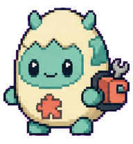 Skillbit: Mint spiky repair companion