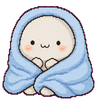 Snuglet: Blanket-wrapped cream companion