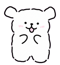 xiaobai: White doodle polar bear