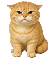 Maodie: Unimpressed orange cat