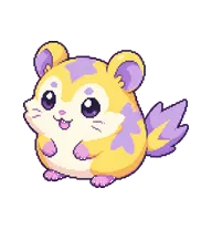 Cometpuff: Star-marked comet hamster