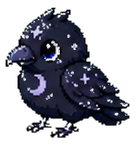 Noctcrow: Star-feathered nocturnal crow