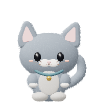 Grey kitten